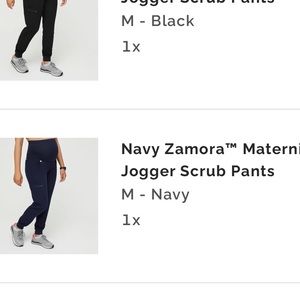 Maternity scrub pants